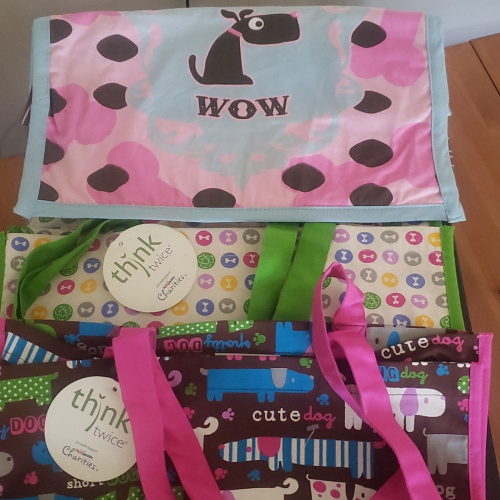 Petsmart Think Twice charities reusable bag